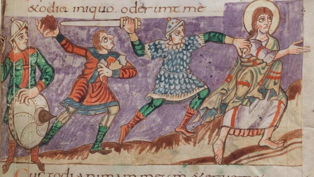 Stuttgart Psalter from the first half of the 9th century